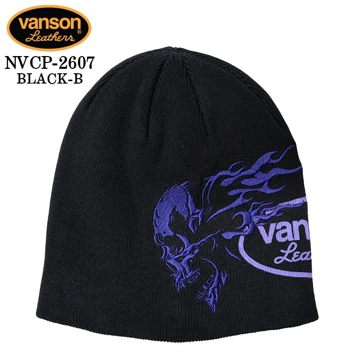 VANSON COTTON WATCH CAP バンソン コットン ワッチ キャップ 帽子 nvcp-2607
