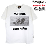 EASY RIDER VANSON TEE S/S T-SHIRT イージーライダー バンソン コラボ 天竺 半袖Tシャツ nver-2601