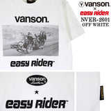 EASY RIDER VANSON TEE S/S T-SHIRT イージーライダー バンソン コラボ 天竺 半袖Tシャツ nver-2601