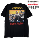 EASY RIDER VANSON TEE S/S T-SHIRT イージーライダー バンソン コラボ 天竺 半袖Tシャツ nver-2602