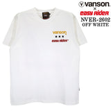 EASY RIDER VANSON TEE S/S T-SHIRT イージーライダー バンソン コラボ 天竺 半袖Tシャツ nver-2602