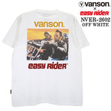 EASY RIDER VANSON TEE S/S T-SHIRT イージーライダー バンソン コラボ 天竺 半袖Tシャツ nver-2602