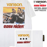 EASY RIDER VANSON TEE S/S T-SHIRT イージーライダー バンソン コラボ 天竺 半袖Tシャツ nver-2602