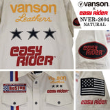 EASY RIDER VANSON TWILL S/S SHIRT イージーライダー バンソン コラボ ツイル 半袖シャツ nver-2604