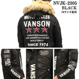 VANSON バンソン ミドルレングス N-3B フライトジャケット nvjk-2305