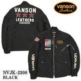 VANSON バンソン オープンボトム MA-1 フライトジャケット nvjk-2308