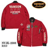 VANSON バンソン オープンボトム MA-1 フライトジャケット nvjk-2308