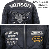 VANSON バンソン キルティング ジャケット nvjk-2408