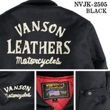 VANSON MELTON JACKET バンソン メルトン ジャケット 中綿 nvjk-2505