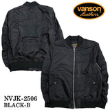 VANSON MA-1 FLIGHT JACKET バンソン ナイロン フライトジャケット 中綿無し nvjk-2506
