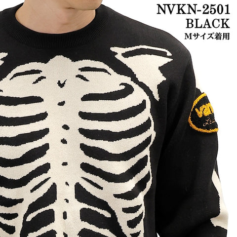 VANSON JACQUARD KNIT CREW NECK SWEATER バンソン ジャカード ニット クルーネック セーター nvkn-2501