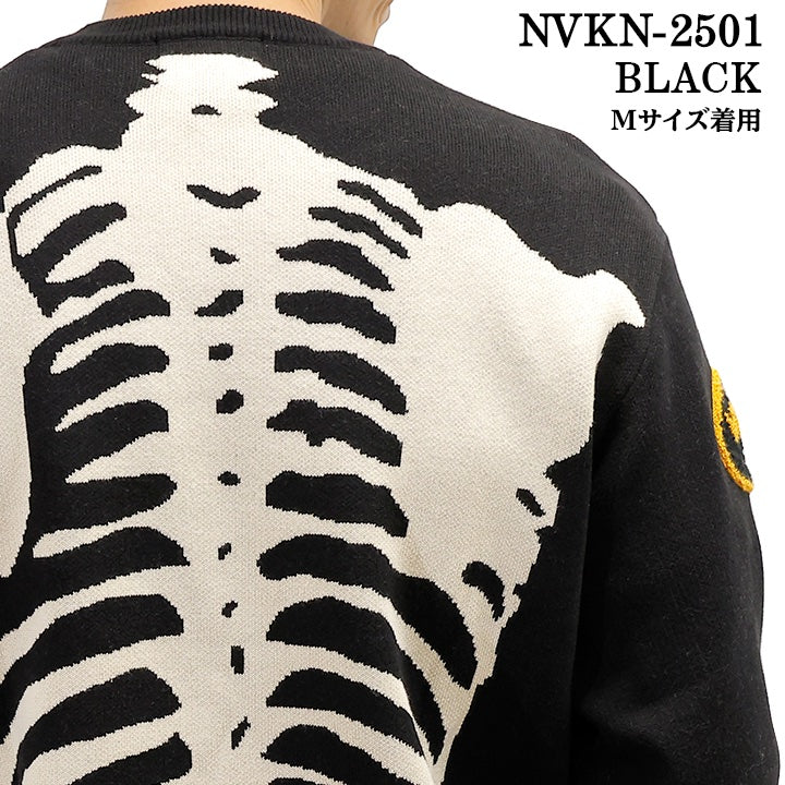 VANSON JACQUARD KNIT CREW NECK SWEATER バンソン ジャカード ニット クルーネック セーター nvkn-2501