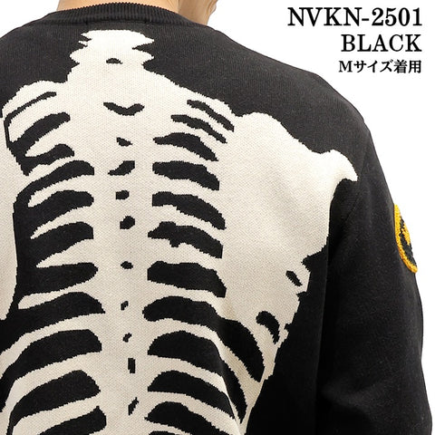 VANSON JACQUARD KNIT CREW NECK SWEATER バンソン ジャカード ニット クルーネック セーター nvkn-2501