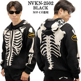 VANSON JACQUARD KNIT PARKA HOODIE バンソン ジャカード ニット F/Z パーカー nvkn-2502
