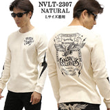 VANSON バンソン 天竺長袖Tシャツ メンズ サーマル ロンT nvlt-2307