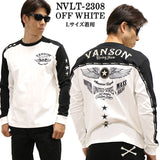 VANSON バンソン 天竺長袖Tシャツ メンズ ロンT nvlt-2308