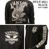 VANSON バンソン 天竺長袖Tシャツ メンズ ロンT nvlt-2311