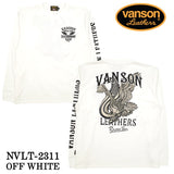 VANSON バンソン 天竺長袖Tシャツ メンズ ロンT nvlt-2311