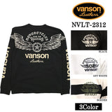 VANSON バンソン 天竺長袖Tシャツ メンズ ロンT nvlt-2312