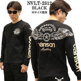 VANSON バンソン 天竺長袖Tシャツ メンズ ロンT nvlt-2312