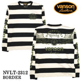 VANSON バンソン 天竺長袖Tシャツ メンズ ロンT nvlt-2312