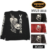 VANSON バンソン OE天竺 長袖Tシャツ メンズ ロンTEE nvlt-2313