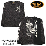 VANSON バンソン OE天竺 長袖Tシャツ メンズ ロンTEE nvlt-2313