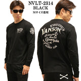 VANSON バンソン 天竺長袖Tシャツ メンズ ロンT nvlt-2314