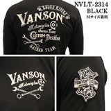 VANSON バンソン 天竺長袖Tシャツ メンズ ロンT nvlt-2314