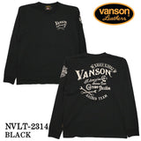 VANSON バンソン 天竺長袖Tシャツ メンズ ロンT nvlt-2314