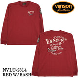 VANSON バンソン 天竺長袖Tシャツ メンズ ロンT nvlt-2314