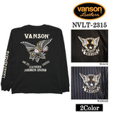 VANSON バンソン OE天竺 長袖Tシャツ メンズ ロンTEE nvlt-2315