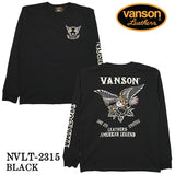 VANSON バンソン OE天竺 長袖Tシャツ メンズ ロンTEE nvlt-2315