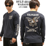 VANSON バンソン OE天竺 長袖Tシャツ メンズ ロンTEE nvlt-2315