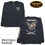 VANSON バンソン OE天竺 長袖Tシャツ メンズ ロンTEE nvlt-2315