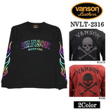 VANSON バンソン 天竺長袖Tシャツ メンズ ロンT nvlt-2316