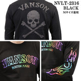 VANSON バンソン 天竺長袖Tシャツ メンズ ロンT nvlt-2316