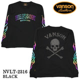 VANSON バンソン 天竺長袖Tシャツ メンズ ロンT nvlt-2316