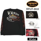 VANSON バンソン 天竺長袖Tシャツ メンズ ロンT nvlt-2318