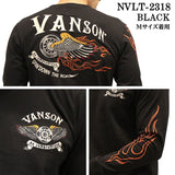 VANSON バンソン 天竺長袖Tシャツ メンズ ロンT nvlt-2318