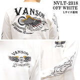 VANSON バンソン 天竺長袖Tシャツ メンズ ロンT nvlt-2318