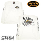 VANSON バンソン 天竺長袖Tシャツ メンズ ロンT nvlt-2318