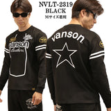 VANSON バンソン 起毛プレーティング クルーネック プルオーバー メンズ ロンTEE nvlt-2319