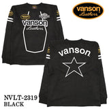 VANSON バンソン 起毛プレーティング クルーネック プルオーバー メンズ ロンTEE nvlt-2319