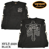 VANSON バンソン 起毛プレーティング クルーネック プルオーバー メンズ ロンTEE nvlt-2320