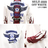 VANSON バンソン 天竺 長袖Tシャツ メンズ ロンT nvlt-2323