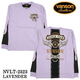 VANSON バンソン 天竺 長袖Tシャツ メンズ ロンT nvlt-2323