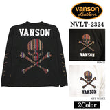 VANSON バンソン 天竺 長袖Tシャツ メンズ ロンT nvlt-2324