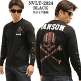 VANSON バンソン 天竺 長袖Tシャツ メンズ ロンT nvlt-2324