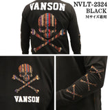 VANSON バンソン 天竺 長袖Tシャツ メンズ ロンT nvlt-2324